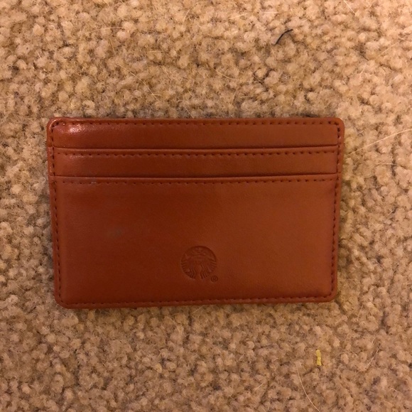 Starbucks Accessories - Starbucks Leather Card Holder